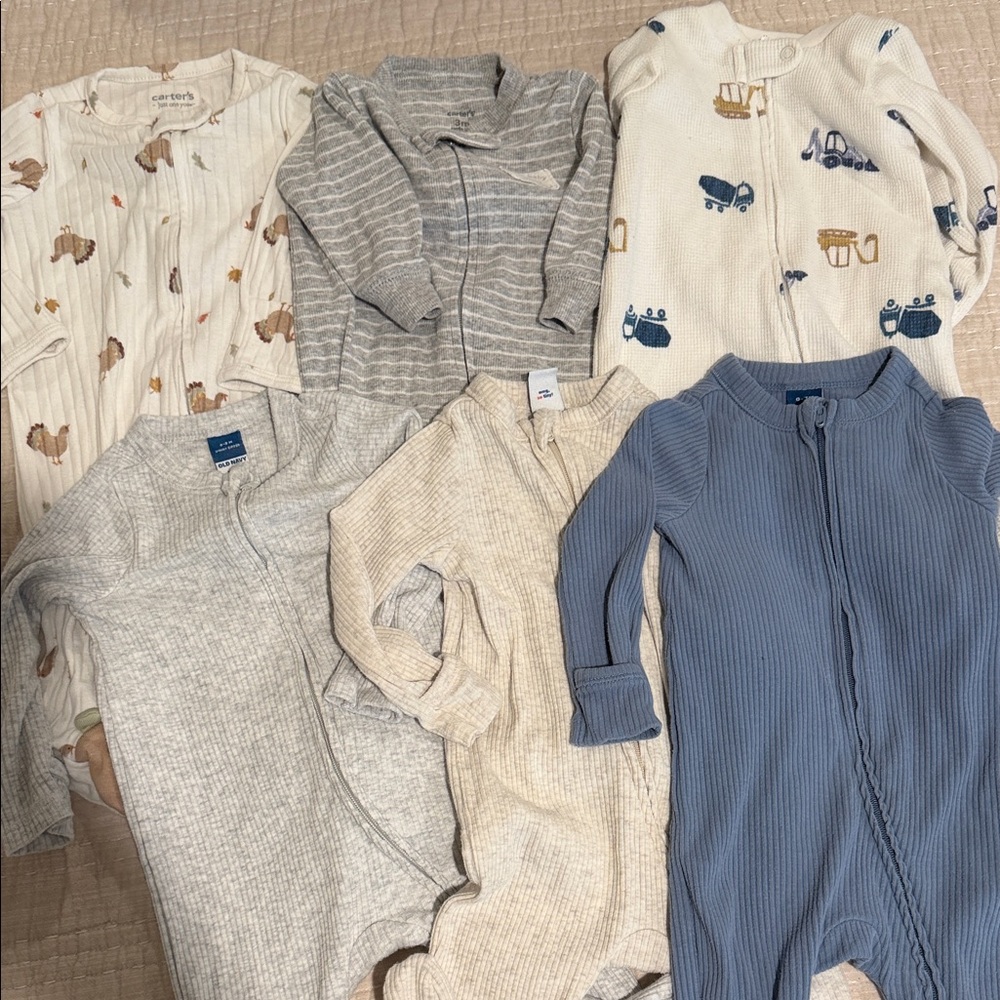 Carters & Old Navy 6 piece SET